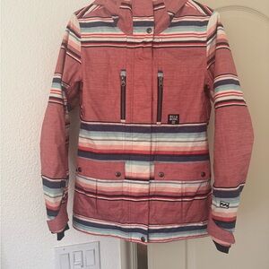 Billabong Multicolor Striped Jacket